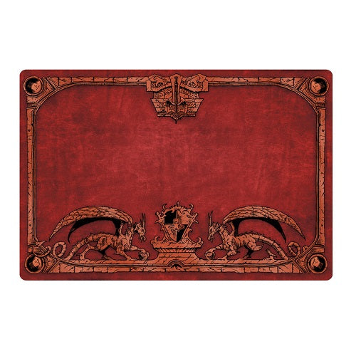 Dragon Shield Playmat - Red Arcane Dragons - AT-20107