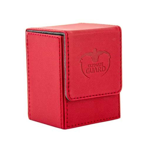 Ultimate Guard 80+ Xenoskin Flip Deck Case Box - Red - UGD010217