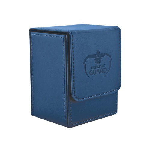 Ultimate Guard 80+ Flip Deck Case Leatherette Box - Dark Blue - UGD010054