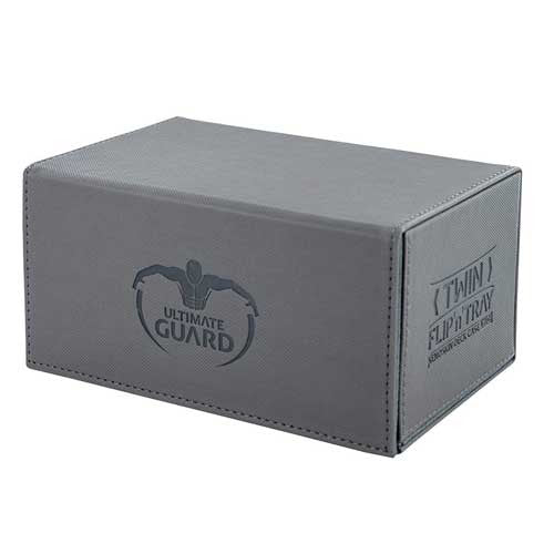Ultimate Guard 160+ Xenoskin Twin Flip n Tray Deck Case Box - Grey - UGD010232
