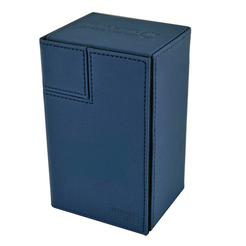 Ultimate Guard 80+ Xenoskin Flip n Tray Deck Case Box - Blue - UGD010224