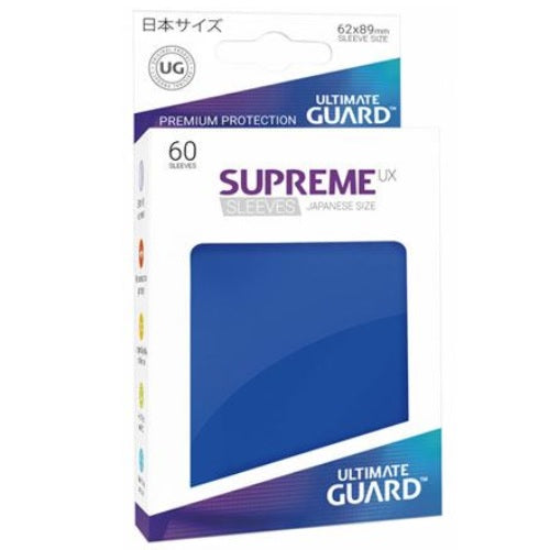 Ultimate Guard 60 - Supreme UX Sleeves Japanese Size - Blue - UGD010579