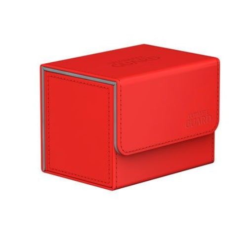 Ultimate Guard 80+ Standard Size ChromiaSkin Card Box - Red(Inferno) - UGD010852