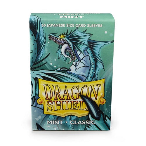 Dragon Shield 60 - Deck Protector Sleeves - Japanese size Sky Mint - AT-10625