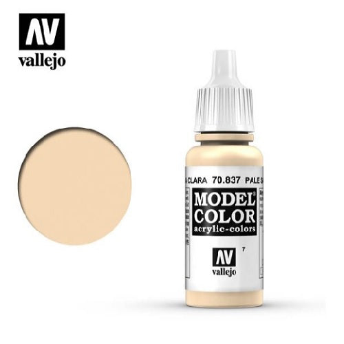 Acrylicos Vallejo -007 - 70837 - Model Color - Pale Sand - 17 ml.