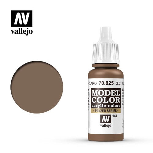 Acrylicos Vallejo -144 - 70825 - Model Color - German Cam.Pale Brown - 17 ml.