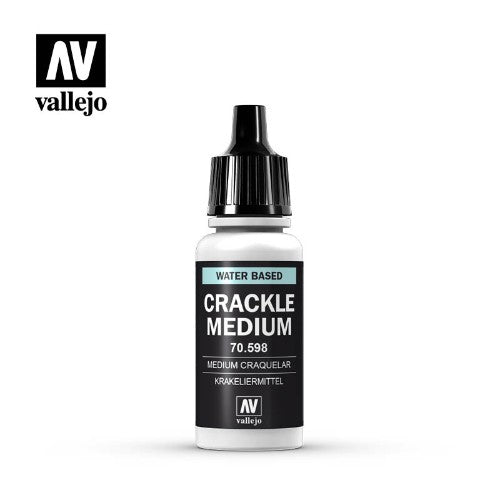 Acrylicos Vallejo -198 - 70598 - Model Color - Crackle Medium - 17 ml.