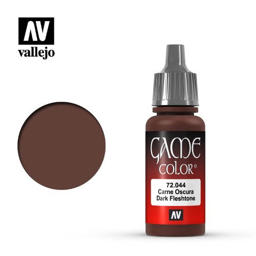 Acrylicos Vallejo -044 - 72044 - Game Color - Dark Fleshtone - 17 ml.