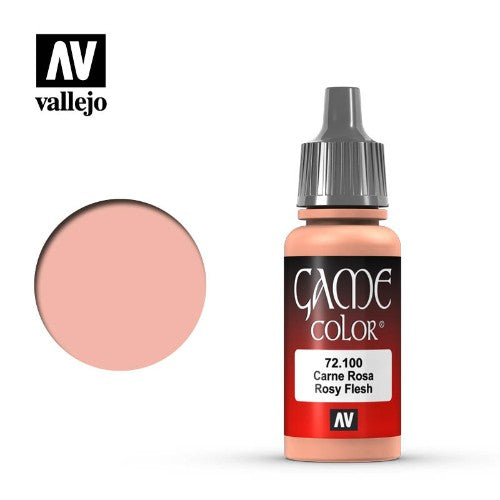 Acrylicos Vallejo -073 - 72100 - Game Color - Rosy Flesh - 17 ml.