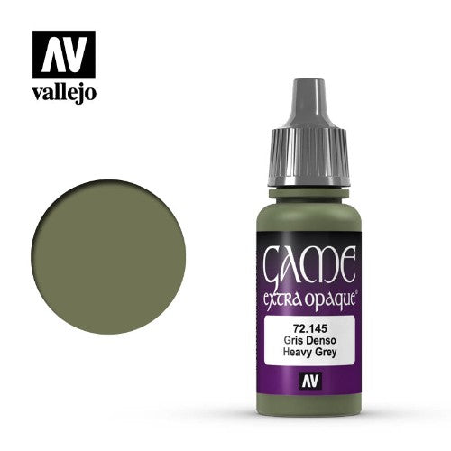 Acrylicos Vallejo -096 - 72145 - Game Color - Heavy Grey - 17 ml.