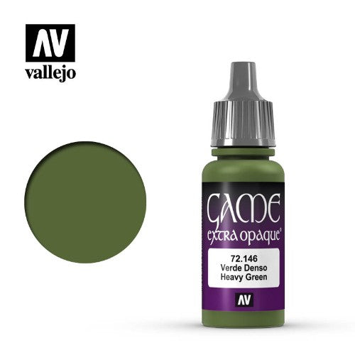 Acrylicos Vallejo -097 - 72146 - Game Color - Heavy Green - 17 ml.