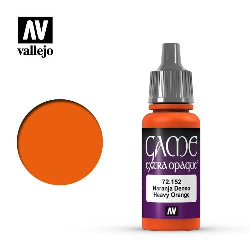 Acrylicos Vallejo -103 - 72152 - Game Color - Heavy Orange - 17 ml.