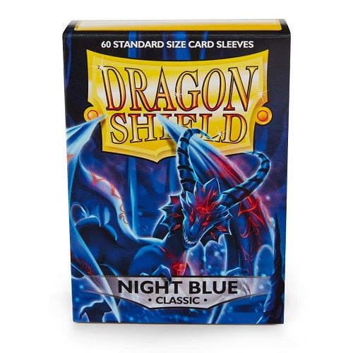 Dragon Shield 60 - Standard Deck Protector Sleeves - Night Blue - AT-10742