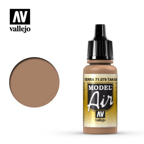 Acrylicos Vallejo - 71079 - Model Air - Tan Earth - 17 ml.
