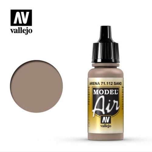 Acrylicos Vallejo - 71112 - Model Air - Sand - 17 ml.