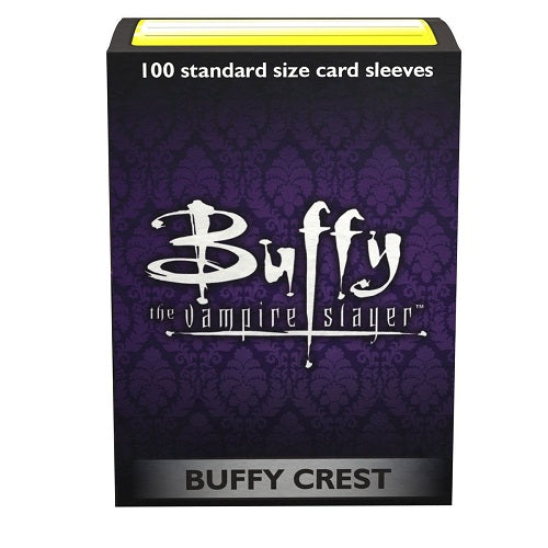 Dragon Shield 100 - Standard Deck Protector Sleeves - Classic Art Buffy the Vampire Slayer - Crest - AT-16009