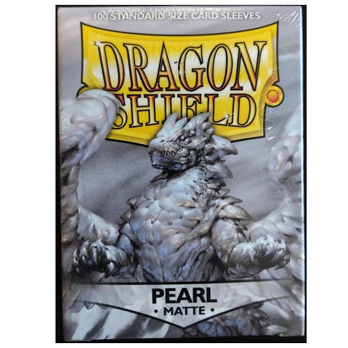 Dragon Shield 100 - Standard Deck Protector Sleeves - Matte Pearl(GenCon Exclusive) - AT-11035