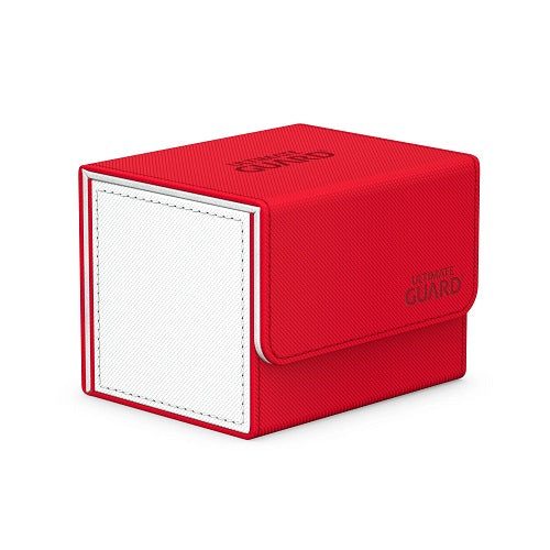 Ultimate Guard 100+ SideWinder Standard Size XenoSkin Deck Case - SYNERGY Red & White - UGD011323