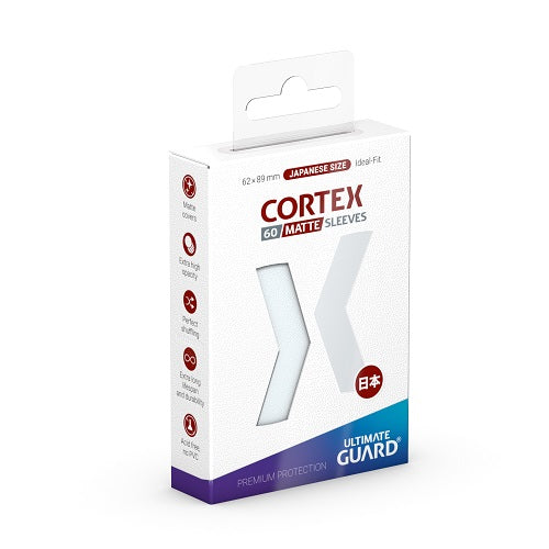 Ultimate Guard 60 - Cortex Sleeves Japanese Size - Matte Transparent - UGD011187